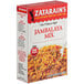 A box of Zatarain's Jambalaya Mix on a white background.