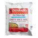 A white bag of Zatarain's Reduced Sodium Dirty Rice Mix with a red and blue label.