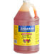 A Zatarain's 1 gallon jug of liquid shrimp and crab boil.