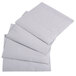 A stack of gray Hoffmaster beverage napkins.