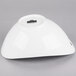 A white 10 Strawberry Street porcelain serving bowl with cut outs.
