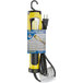 A yellow and black Voltec LED handheld work light with a cord.