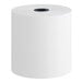 A large white bond cash register POS paper roll.