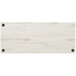 A white rectangular BFM Seating table top with a white border.