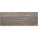 A BFM Seating chestnut melamine table top with a wireless charger in the middle of the wood surface.