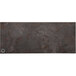 A BFM Seating rectangular rustic copper melamine table top with 3 wireless chargers.
