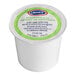 A single-use Urnex cleaning cup for K-Cup coffee brewers.