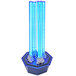 An OdorStop air purifier with multiple blue tubes on top.