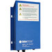A blue OdorStop box with a white label.