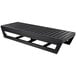 A black faux wood chaise lounge by Highwood USA.