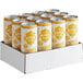 A box of twelve Wonder Drink Organic Green Tea and Lemon Kombucha cans.