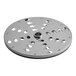 AvaMix 3/8" grating and shredding plate, a circular metal plate with holes.