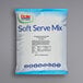 A white bag of DOLE Cherry Soft Serve Mix with blue and white text.