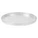 An American Metalcraft round silver aluminum pizza pan.