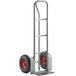 a hand truck with wheels