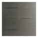 A square solid wood table top with a slate gray finish and subtle live edge detailing.