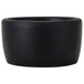 A black cylinder with a white background.