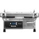 A Proluxe Vantage CS heavy-duty clamshell sandwich grill with smooth plates on a counter in a professional kitchen.