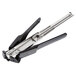 A close-up of a black and silver P-7 C-Ring pliers.