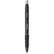 A black Sharpie S-Gel pen with white text on the barrel.