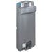 A grey PolyJohn portable hand sink with a foot pedal.