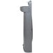 A close-up of a gray PolyJohn portable hand sink with a foot pedal.