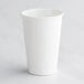 A white melamine Tablecraft tumbler.