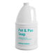 A one-gallon container of Advantage Chemicals concentrated pot and pan liquid detergent.