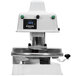 A white Proluxe Apex Pro X2M dough press machine with a black screen.