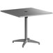 a black object on a table