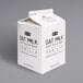 A white carton of Rich's Plant-Based Vanilla Oat Milk Soft Serve Base.