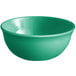 An Acopa Foundations green melamine nappie bowl.