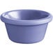 a blue bowl with a white background