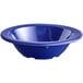 a blue bowl with a white background