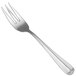 A close-up of a Walco Royal Bristol salad fork with a silver handle.