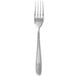 A close-up of a Walco Vacanza stainless steel table fork with a silver handle.