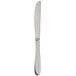 A silver Walco Parisian dinner knife with a black border on a white background.