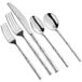 A set of 12 Acopa stainless steel teaspoons.