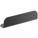 A black metal rectangular door handle for Avantco bakery display cases.