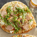 Sausage flatbread with Warrington Farm Meats Country Chicken Sausage Links.