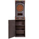 An Arachnid CricketPro electronic dart game in an arcade style cabinet with a dartboard in the center.