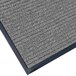 A Lavex gray indoor entrance mat with a black border.