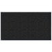 A black rectangular Lavex Needle Rib entrance mat with a black border.