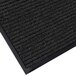 A black Lavex carpet mat with a black border.