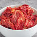 A bowl of Del Destino sundried tomato halves.