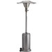 Crown Verity CV2650-SV Silver Portable Propane Outdoor Patio Heater - 45,000 BTU