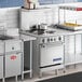 A close-up of an Imperial Pro Series electric range with round plates.