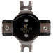A black and silver Main Street Equipment temperature limit thermostat with a red button.