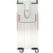 A white and silver Metro C5 T-Series holding cabinet.