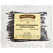 A plastic bag of Nielsen-Massey Madagascar Bourbon Vanilla Beans with a label.
